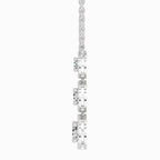 Celestial Round Halo Diamond Necklace