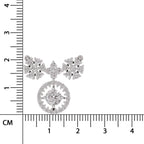 Graceful Cluster Diamond Necklace