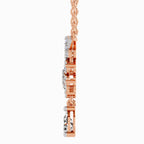 Enchanting Floral Diamond Necklace