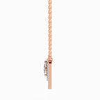 Refined Circle Diamond Necklace
