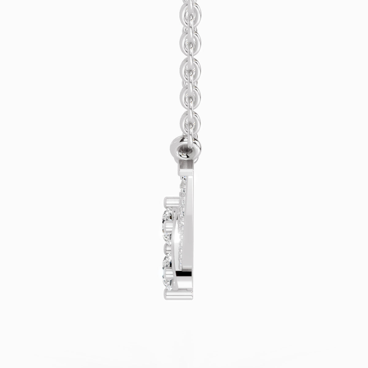 Eternal Round Diamond Necklace