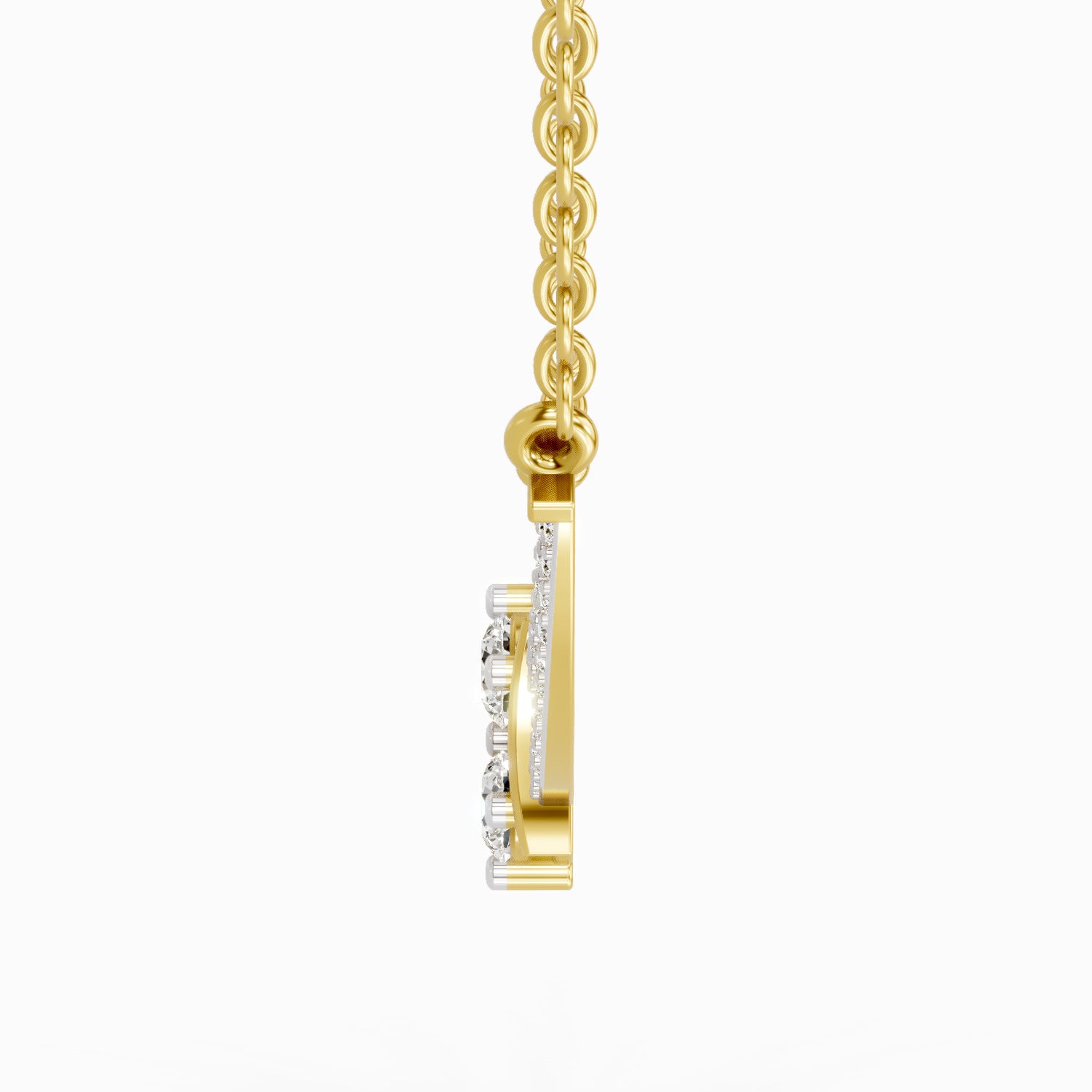 Eternal Round Diamond Necklace