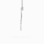 Sparkling Pear Diamond Necklace