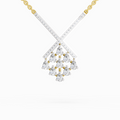 0.94 Carat Pear Fashion Pendant Necklace 14K