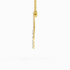 0.94 Carat Pear Fashion Pendant Necklace 14K