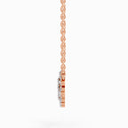 1.82 Carat Daisy Dreams Diamond Pendant Necklace 14K - Rose Gold