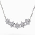 1.82 Carat Daisy Dreams Diamond Pendant Necklace 14K - White Gold
