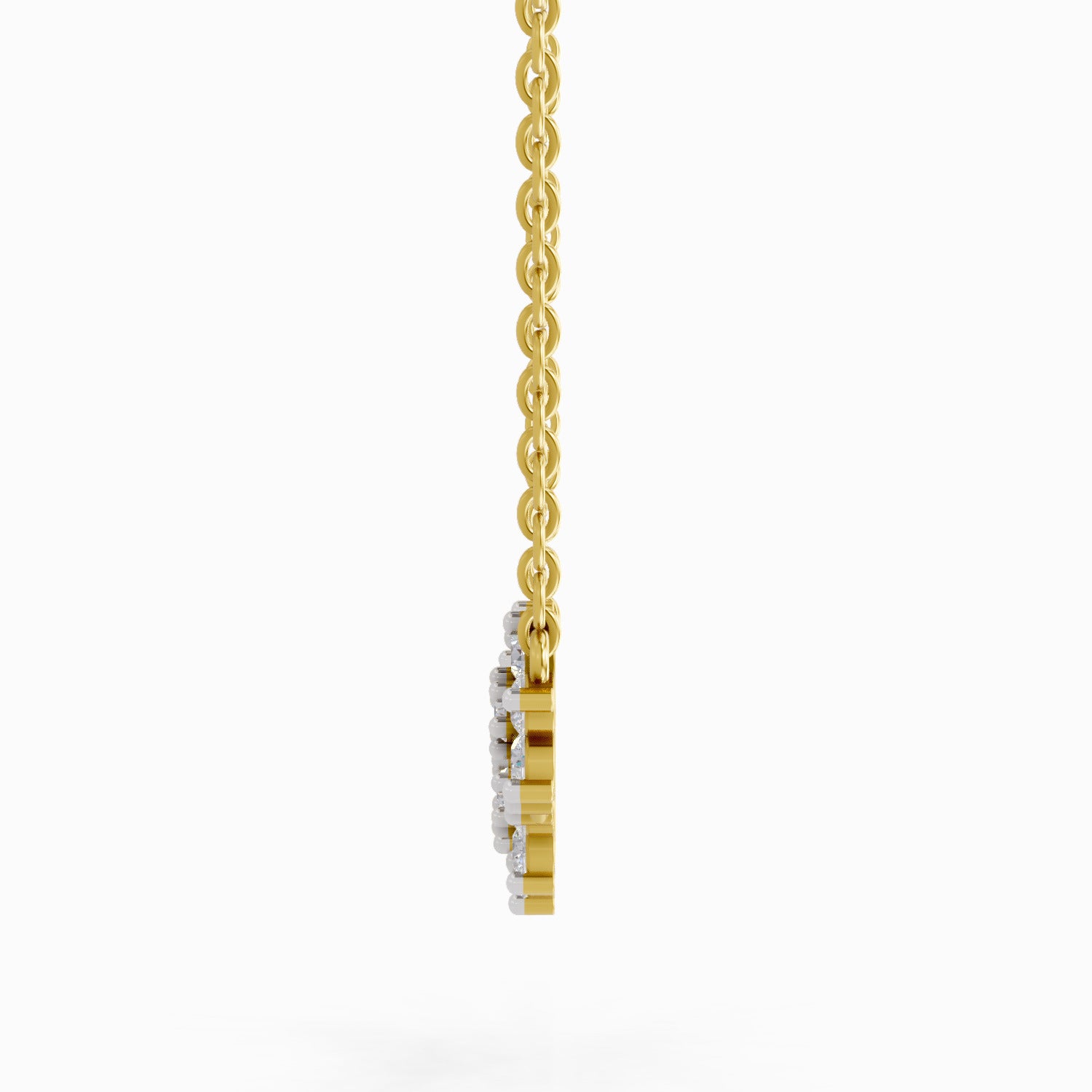 1.82 Carat Daisy Dreams Diamond Pendant Necklace 14K