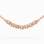 Luminous Oval Diamond Necklace