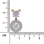 Timeless Halo Diamond Necklace