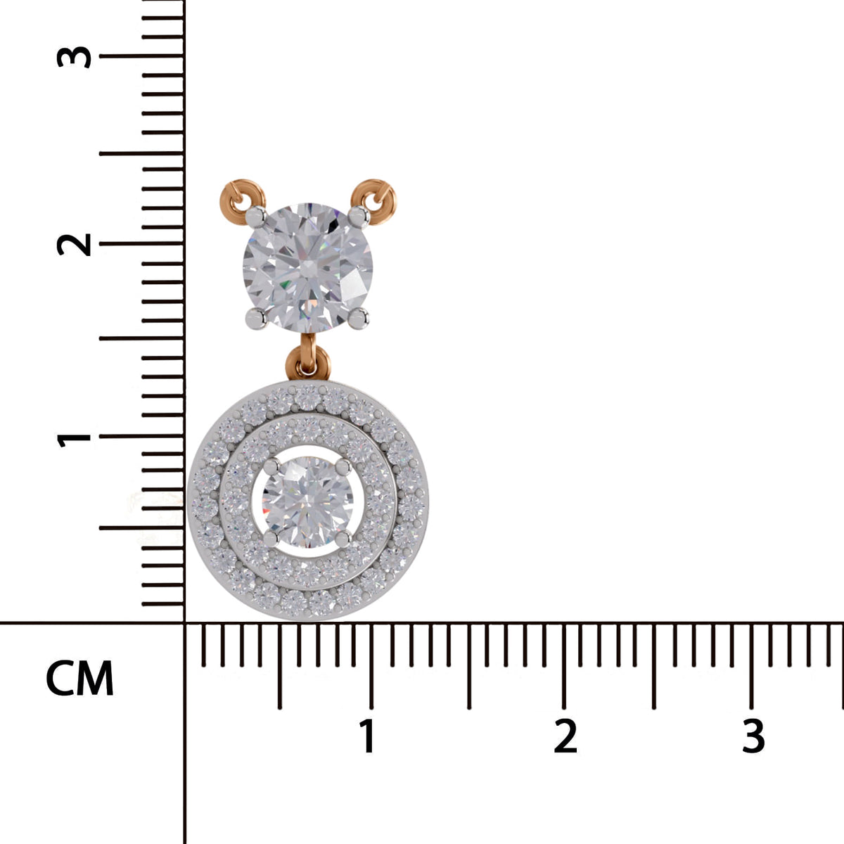 Timeless Halo Diamond Necklace