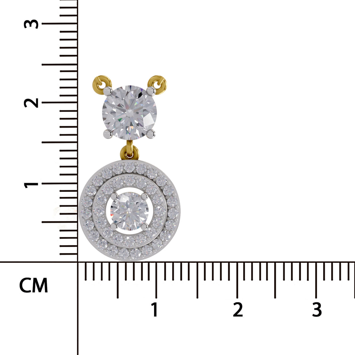 Timeless Halo Diamond Necklace