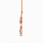 Radiant Star Diamond Necklace