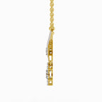Radiant Star Diamond Necklace