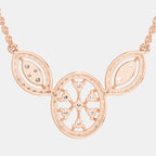 Opulent Round Diamond Necklace
