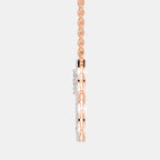 Opulent Round Diamond Necklace