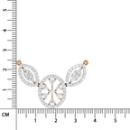 Opulent Round Diamond Necklace