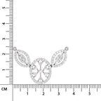 Opulent Round Diamond Necklace