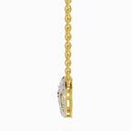 Sublime Round Infinity Diamond Necklace