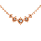 Majestic Round Diamond Necklace