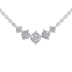 Majestic Round Diamond Necklace