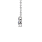 Majestic Round Diamond Necklace