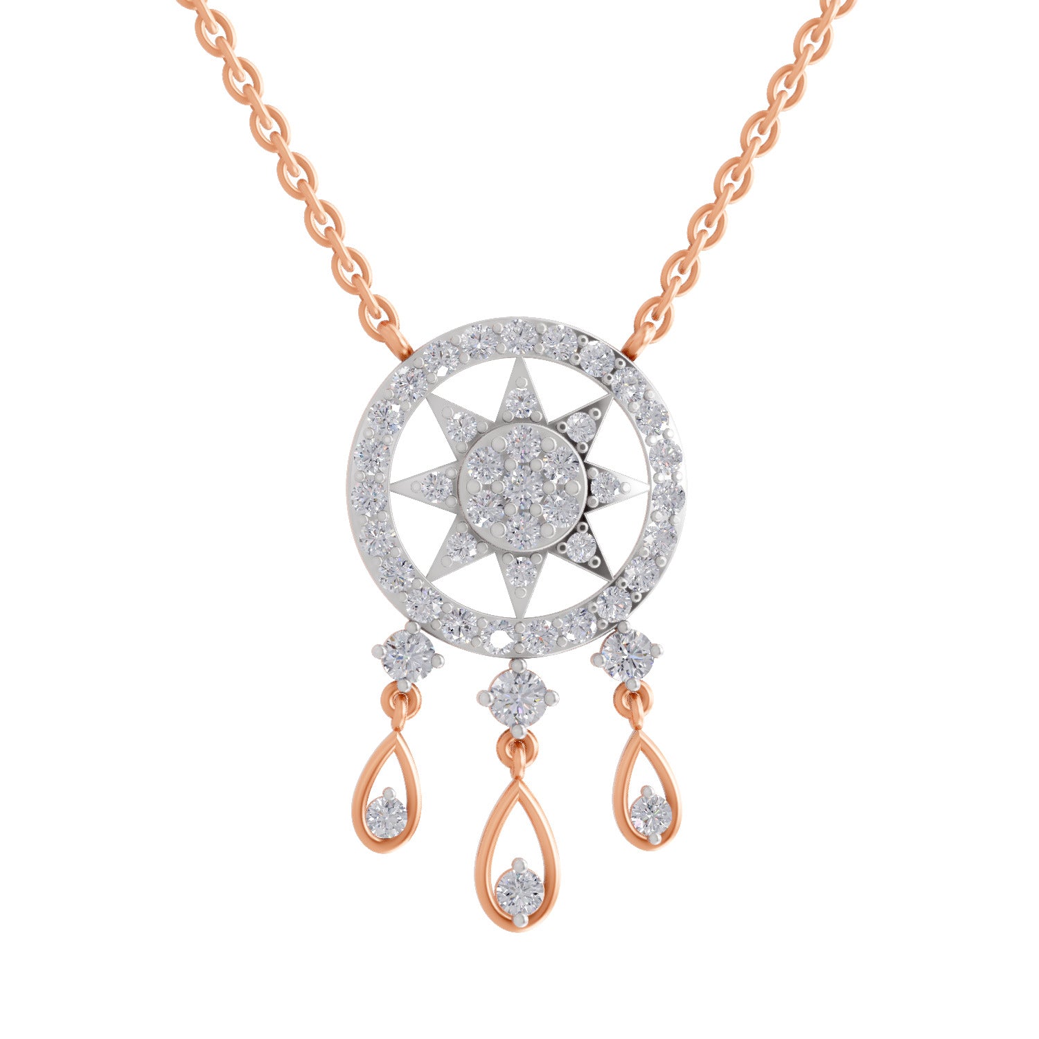 1.22 Carat Dream Catcher Diamond 14K - Rose Gold
