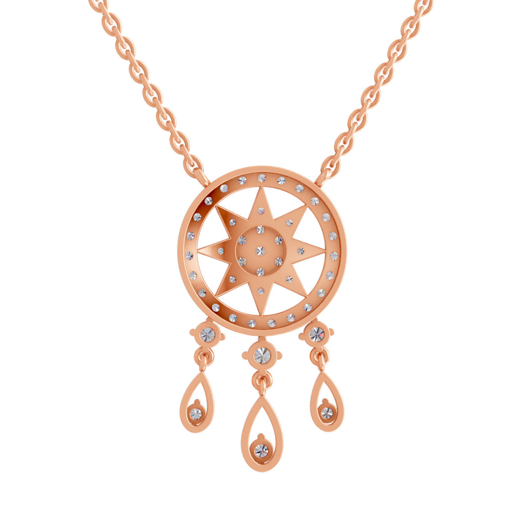 1.22 Carat Dream Catcher Diamond 14K - Rose Gold