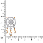 Graceful Dream Catcher Diamond Necklace