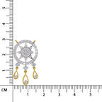 Graceful Dream Catcher Diamond Necklace