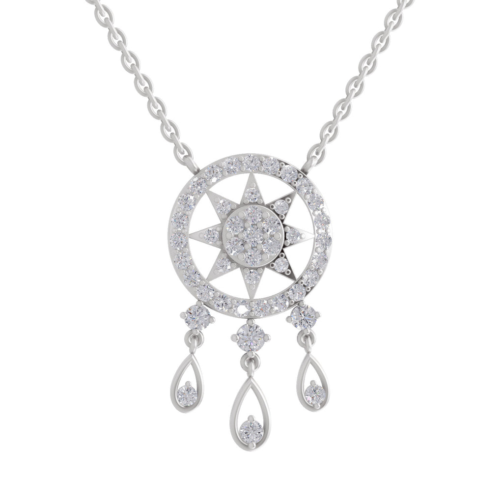 1.22 Carat Dream Catcher Diamond 14K - White Gold