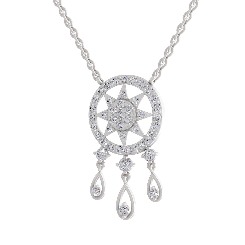 1.22 Carat Dream Catcher Diamond 14K - White Gold