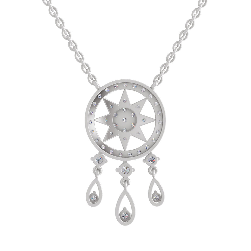 1.22 Carat Dream Catcher Diamond 14K - White Gold