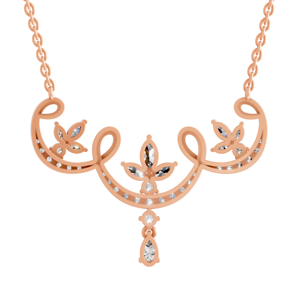 1.83 Carat Marquise Shaped 14K - Rose Gold
