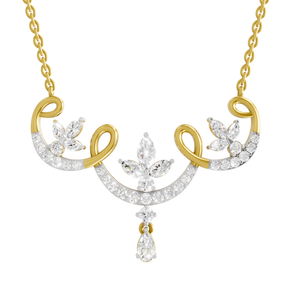 1.83 Carat Marquise Shaped 14K