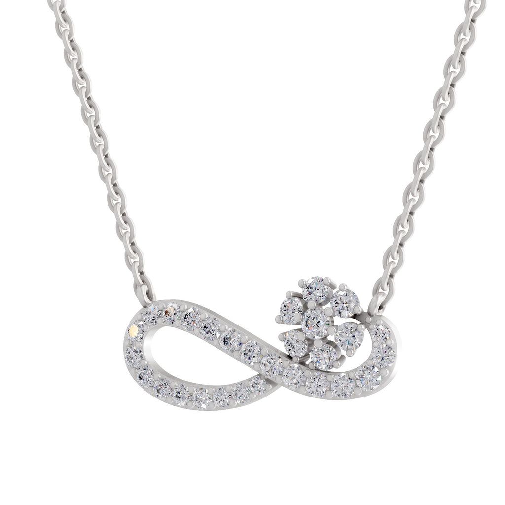 0.84 Carat 14K - White Gold