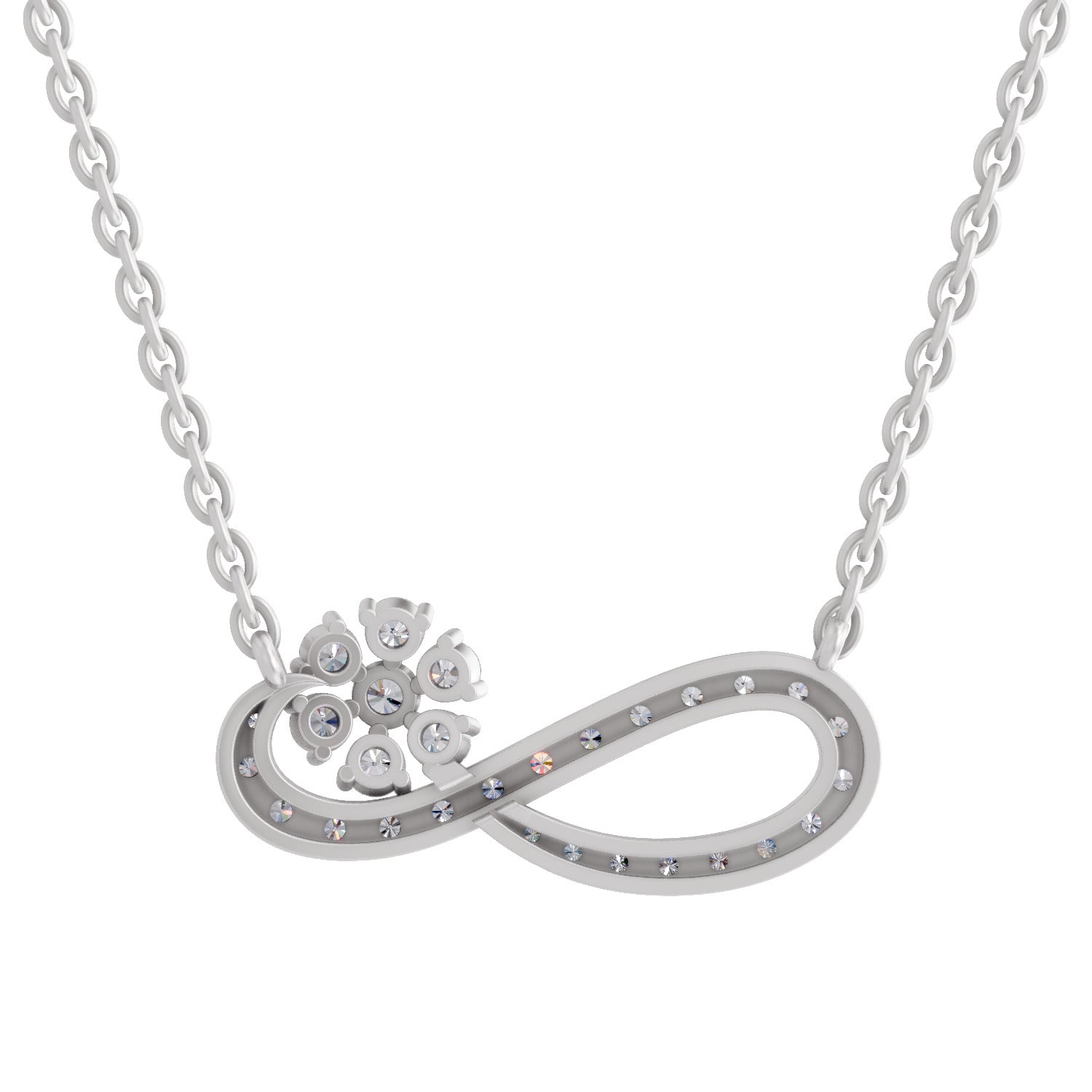 0.84 Carat 14K - White Gold