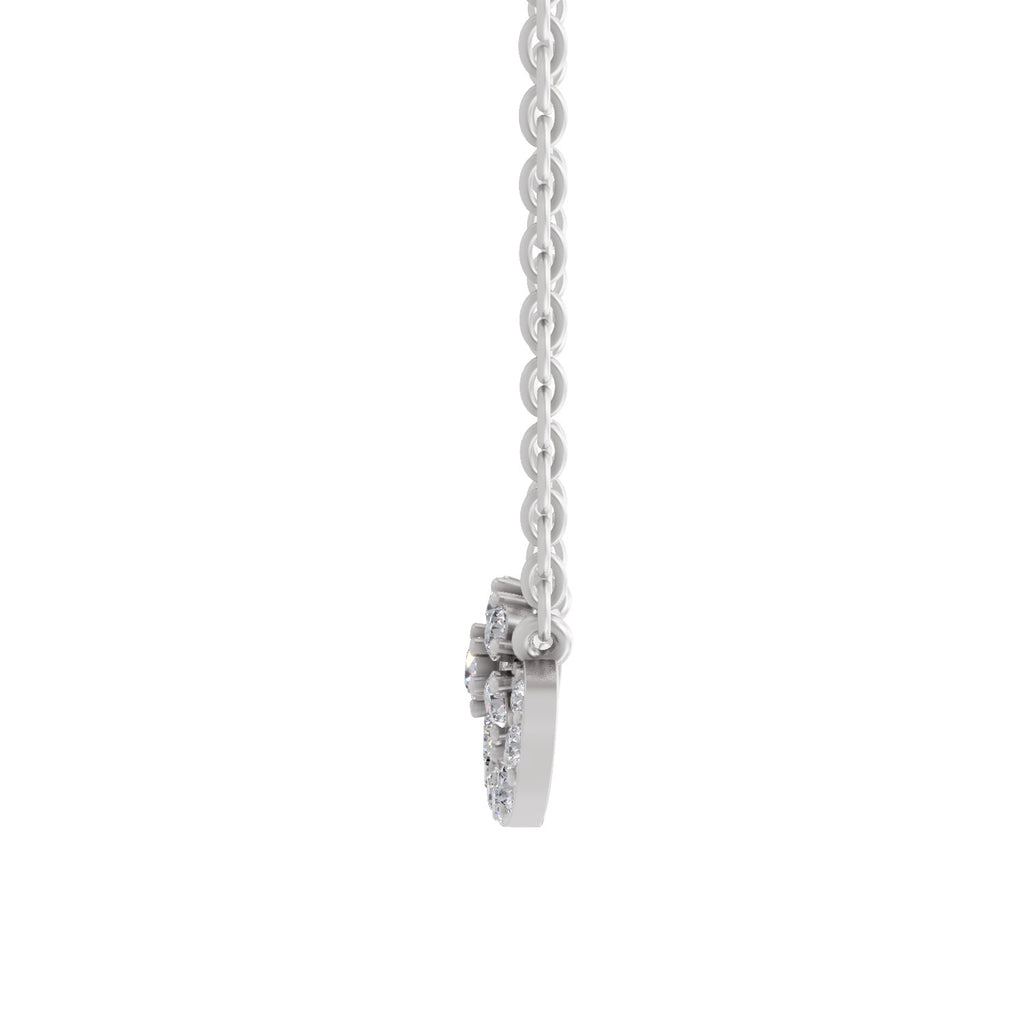 0.84 Carat 14K - White Gold