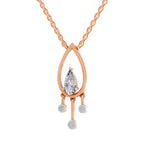 1.01 Carat Pear Shaped 14K - Rose Gold