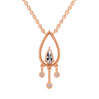 1.01 Carat Pear Shaped 14K - Rose Gold