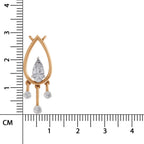 Stunning Pear Diamond Necklace