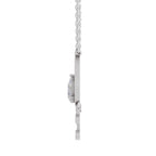 1.01 Carat Pear Shaped 14K - White Gold