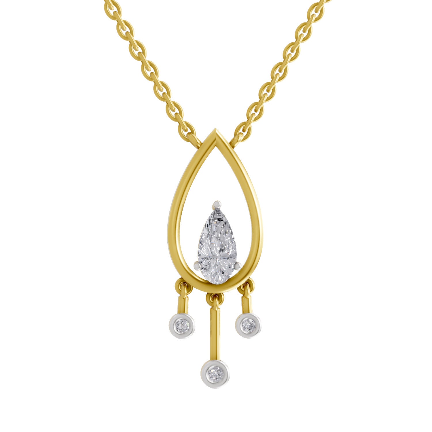 1.01 Carat Pear Shaped 14K