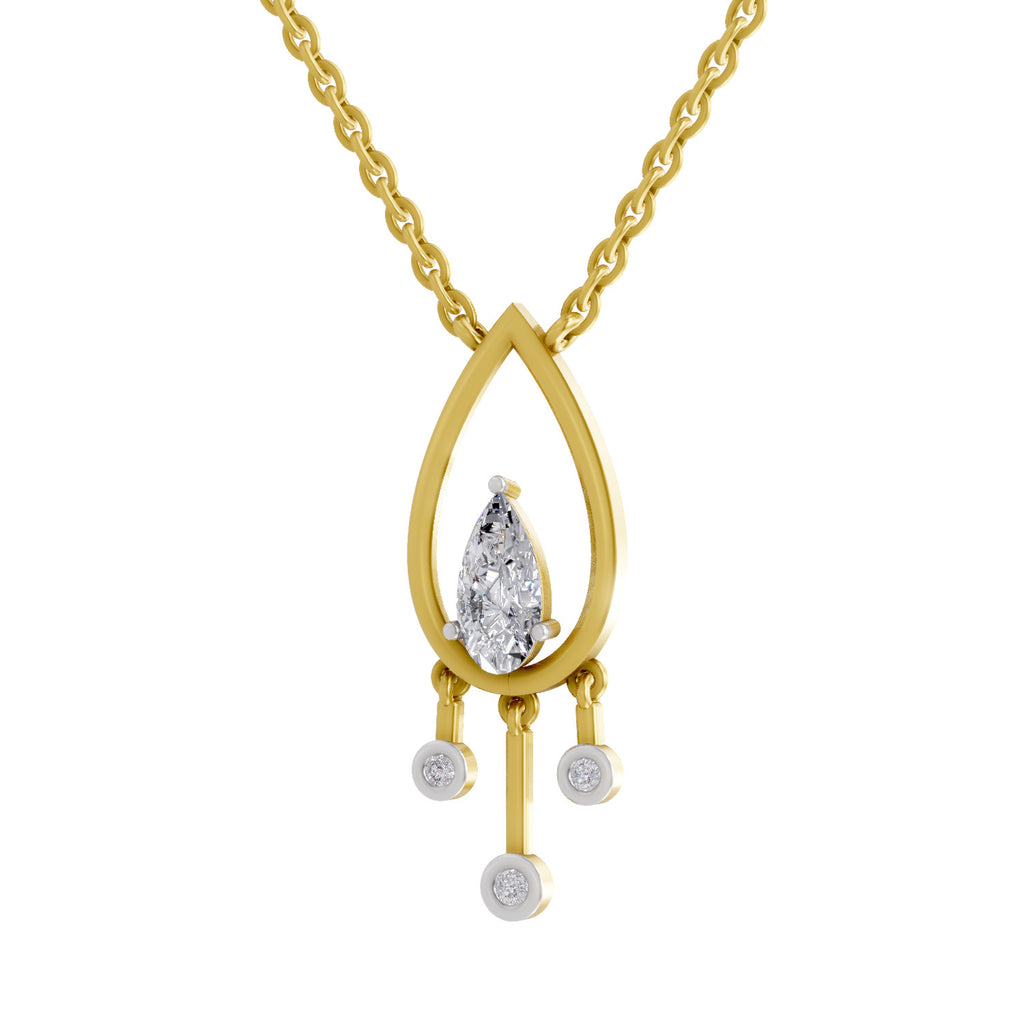 1.01 Carat Pear Shaped 14K