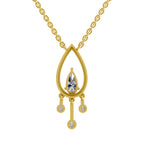 1.01 Carat Pear Shaped 14K