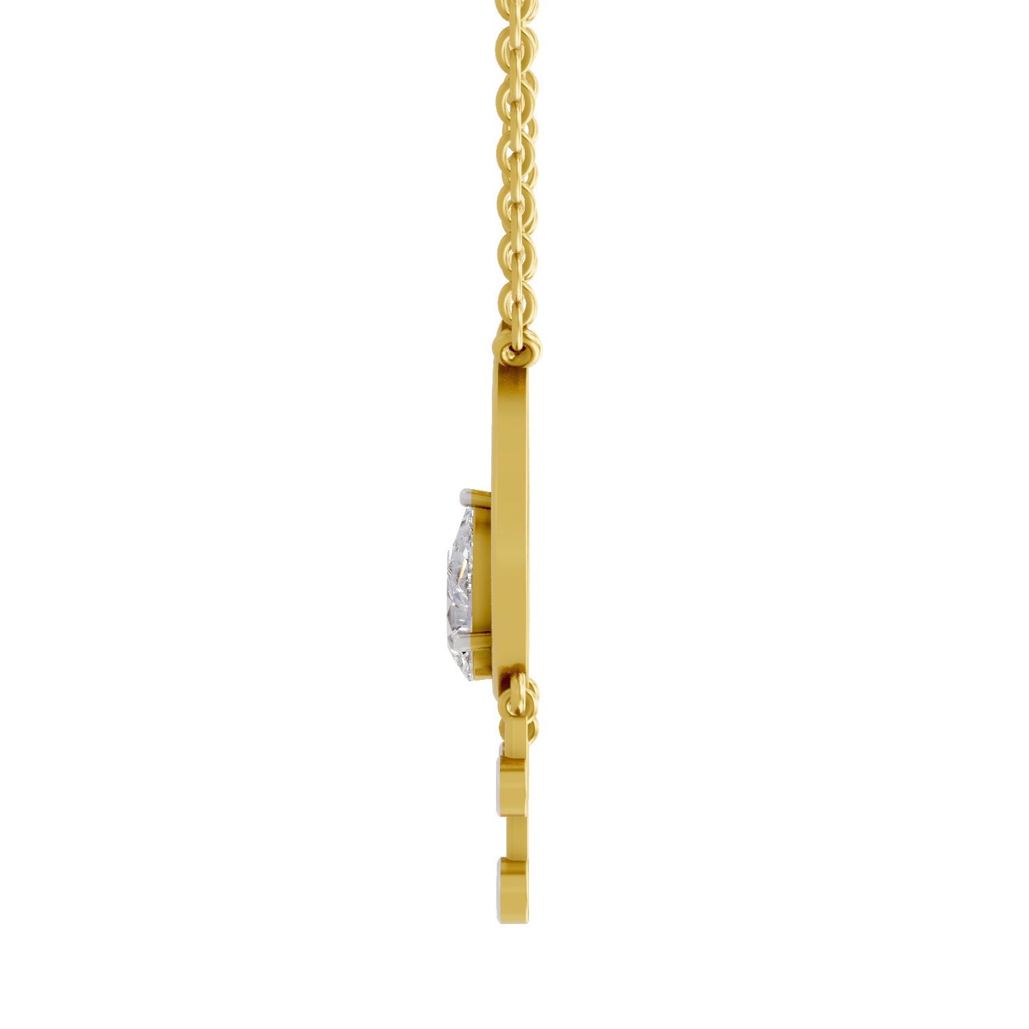 1.01 Carat Pear Shaped 14K