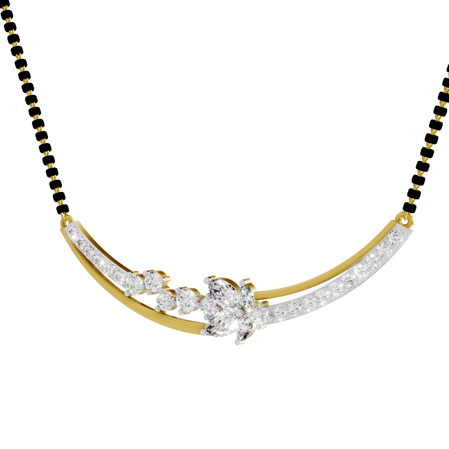 1.32 Carat Marquise Shaped 14K