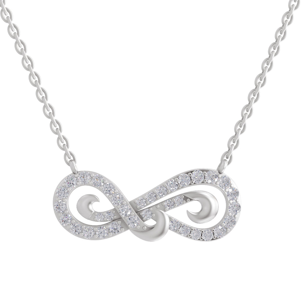 0.97 Carat 14K - White Gold