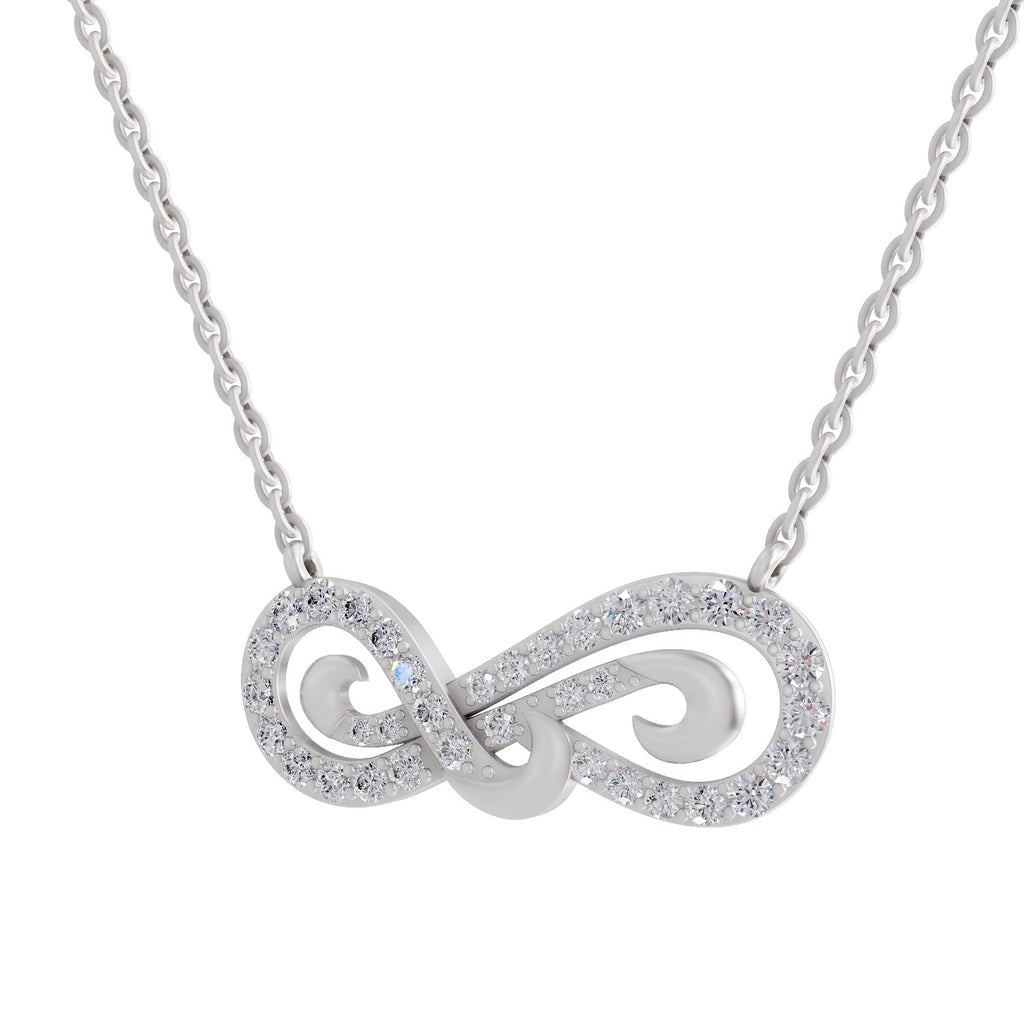 0.97 Carat 14K - White Gold