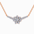 Delicate Bloom Diamond Necklace